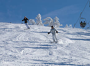Zahlreiche Abfahrten für Ski & Snowboard